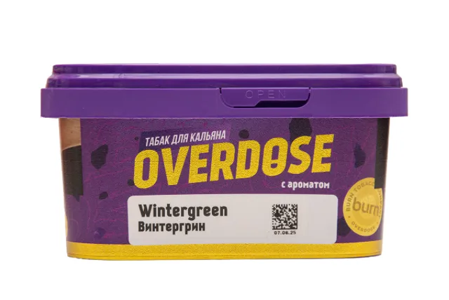 изображение товара Табак Overdose Wintergreen (Винтергрин) 200г