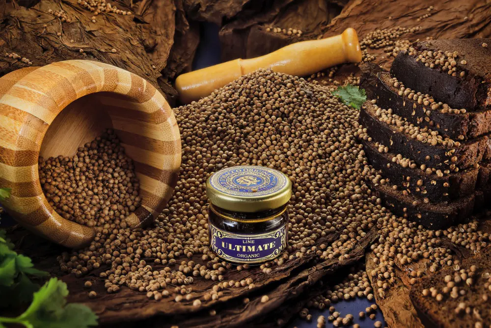 изображение товара Табак WTO Ultimate Organic - Черный Кориандр 250г