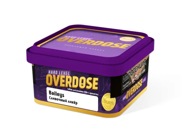 изображение товара Табак Overdose Baileys (Сливочный ликер) 200г
