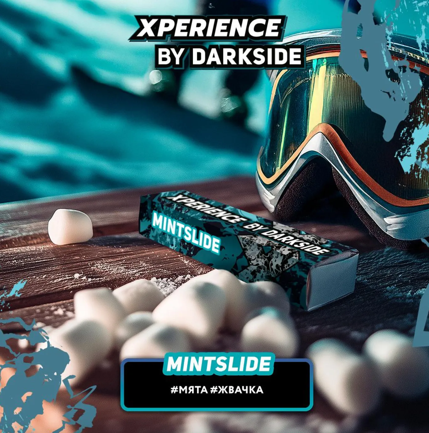 изображение товара Табак Darkside XPERIENCE MINTSLIDE (Мята, жвачка) 30г