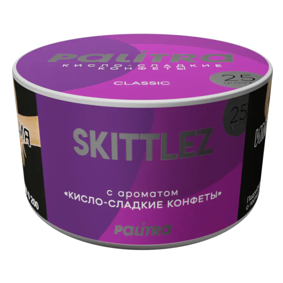 изображение товара Табак Palitra - Skittlez (Кисло-Сладкие Конфеты) 25г