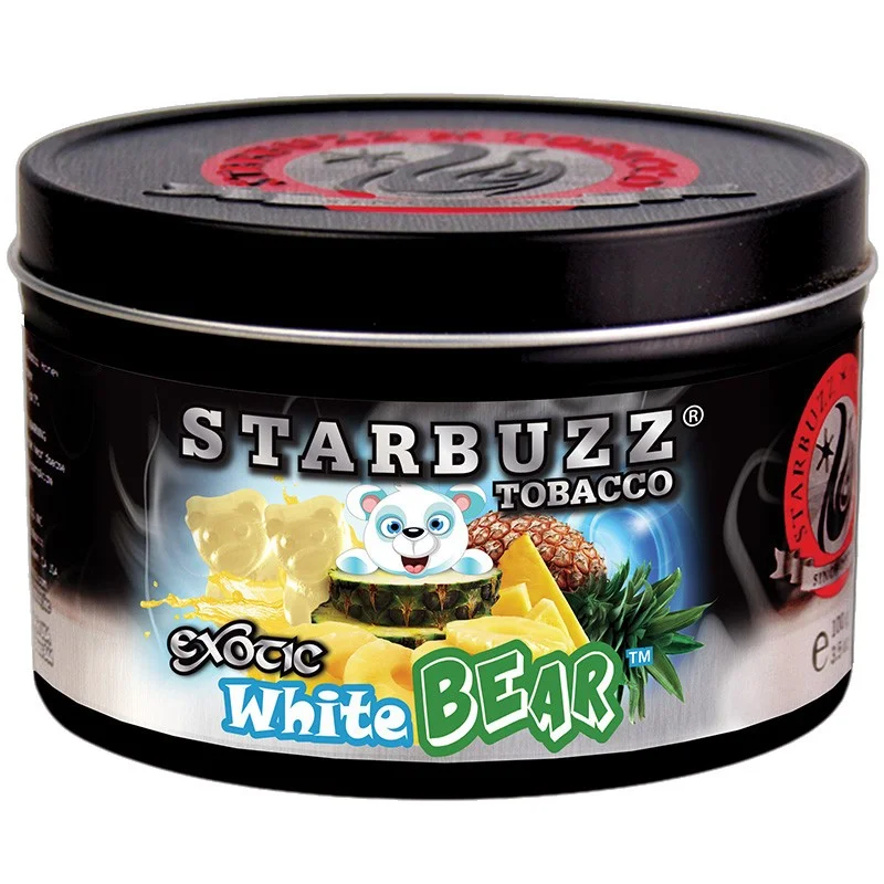 изображение товара Табак для кальяна Starbuzz — White Bear (Белые Мишки) 250г
