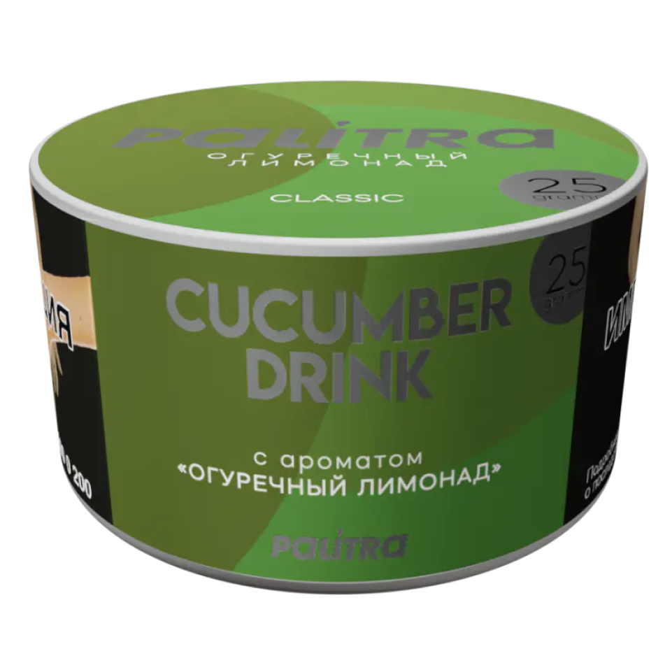 изображение товара Табак Palitra - Cucumber Drink (Огуречный лимонад) 25г