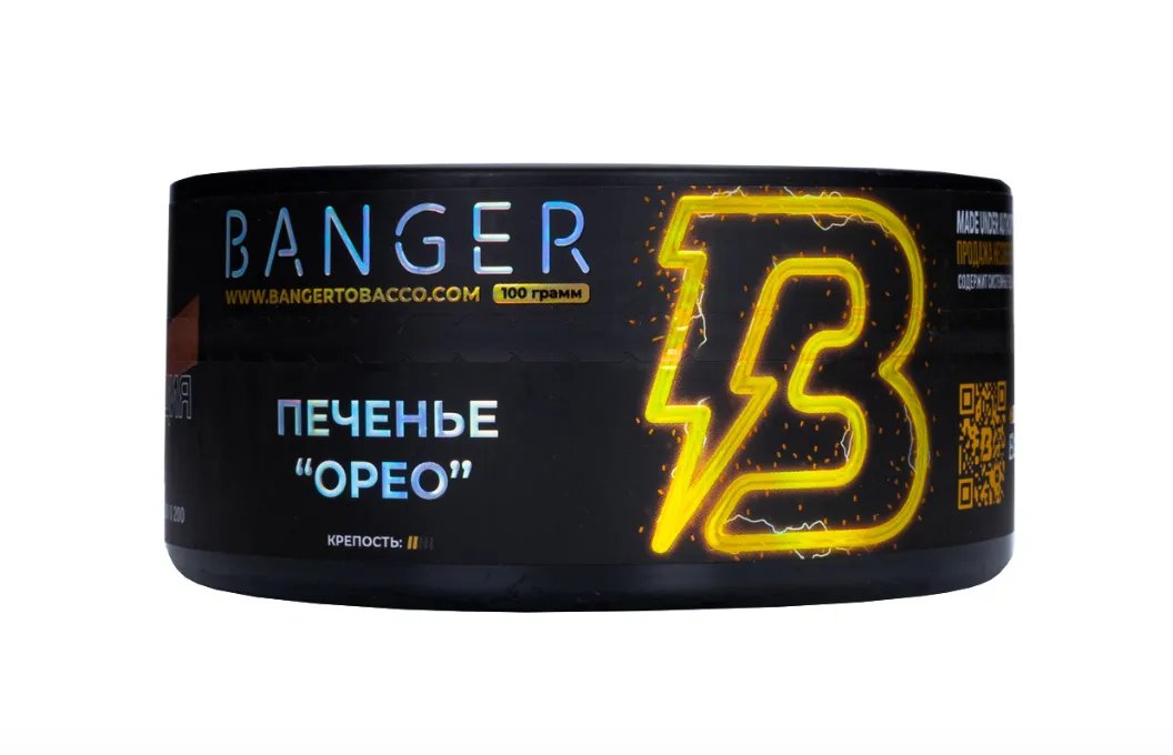 изображение товара Табак Banger Black and White (Печенье Орео) 100г