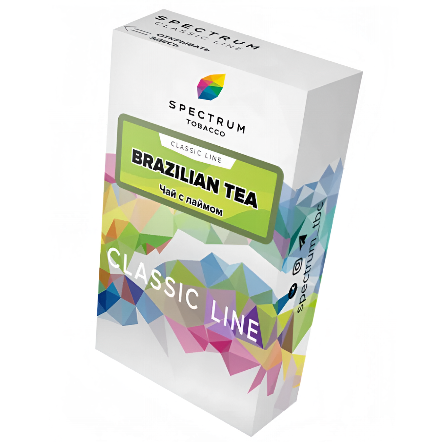 изображение товара Табак Spectrum Classic Line - Brazilian Tea (Бразильский чай) - 40 г