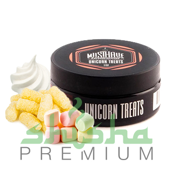 изображение товара Табак Must Have 125 г Unicorn Treats Кукурузные палочки и зефир