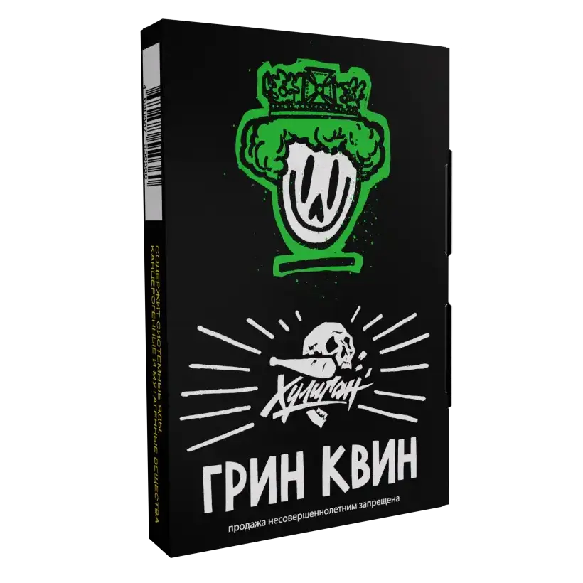 изображение товара Табак Хулиган Classic - Грин Квин (Мятный чай с медом) 25г