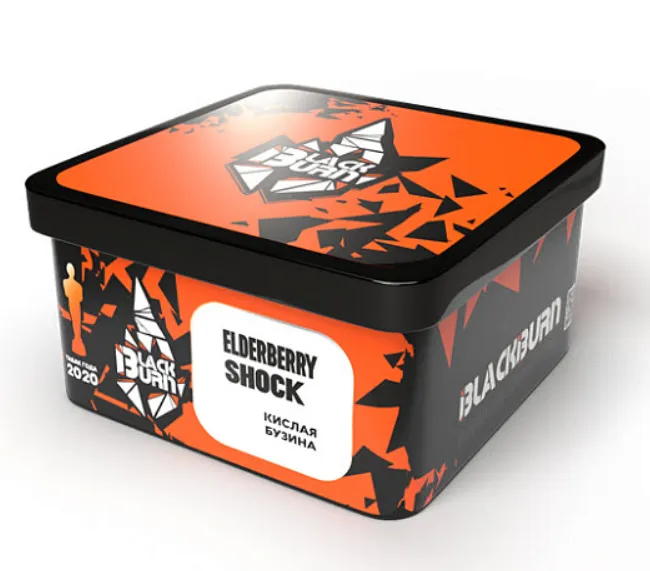 изображение товара Табак Black Burn - Elderberry Shock (Кислая бузина) - 200г