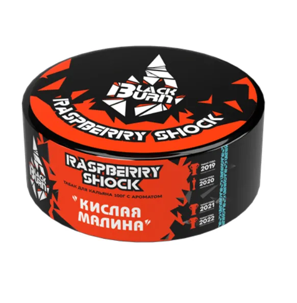 изображение товара Табак Black Burn - Raspberry Shock (Кислая малина) - 100г