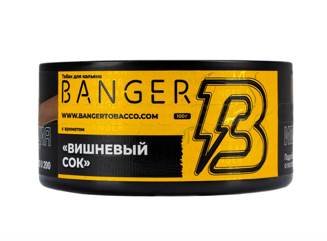 изображение товара Табак Banger Cherry Juice (Вишневый сок) 100г