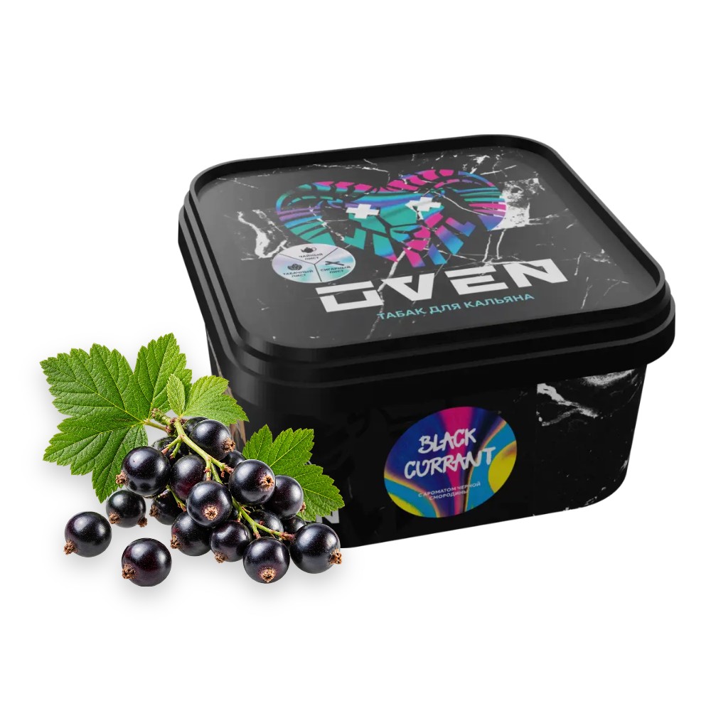 изображение товара Oven 200 г Black Currant (черная смородина)