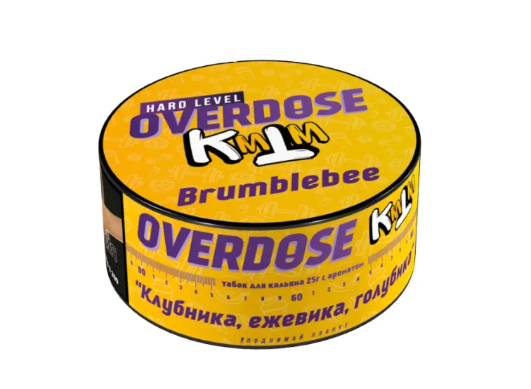 изображение товара Табак Overdose Brumblebee (Клубника, ежевика, голубика) 25г