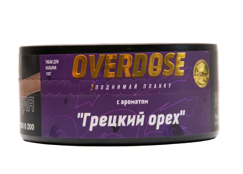 изображение товара Табак Overdose Walnut (Грецкий орех) 100г