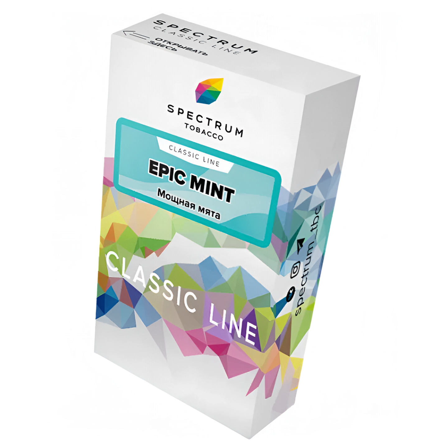 изображение товара Табак Spectrum Classic Line - Epic Mint (Мощная мята) - 40 г