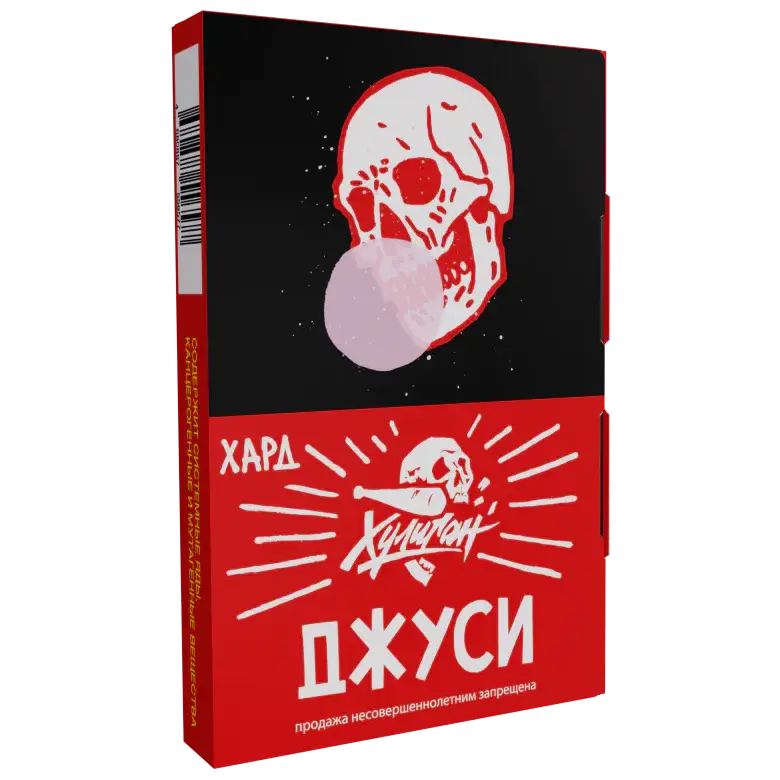 изображение товара Табак Хулиган Hard - Джуси (Фруктовая Жвачка) 25г