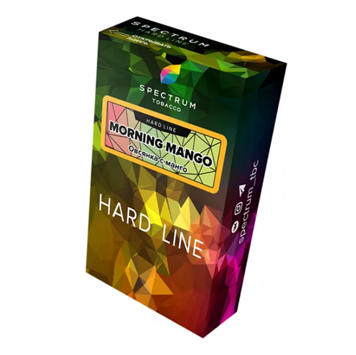 изображение товара Табак Spectrum Hard Line - Morning Mango (Овсянка с манго) - 40 г