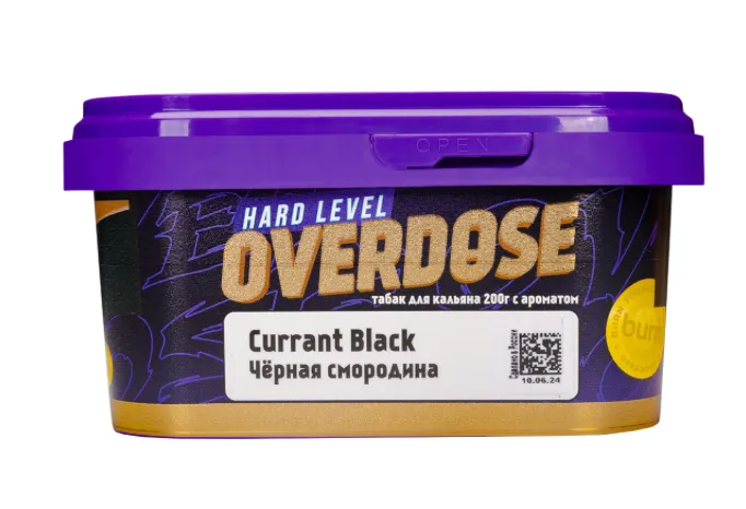 изображение товара Табак Overdose Currant Black (Черная смородина) 200г