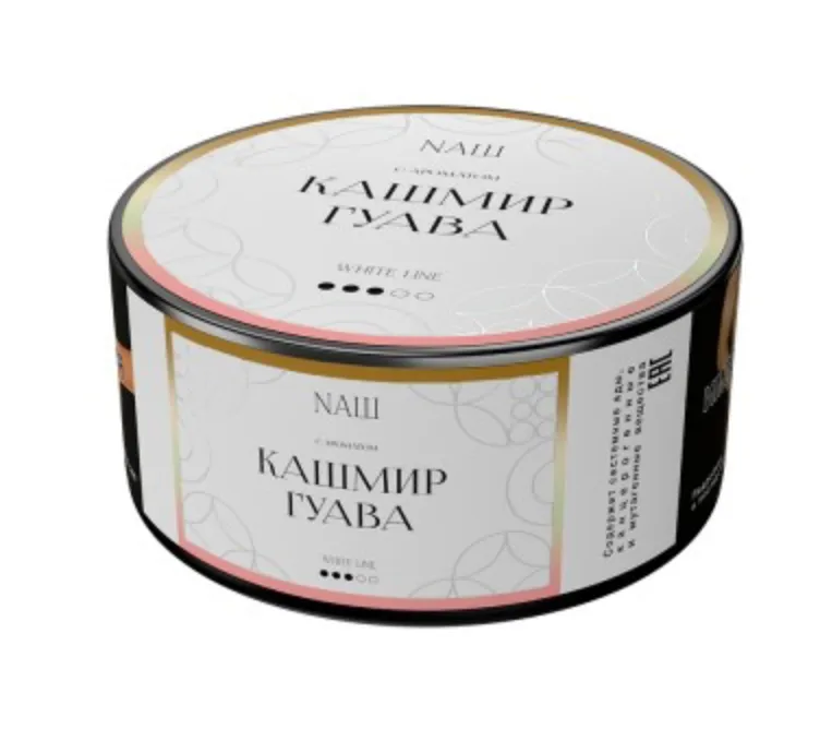 изображение товара Табак NAШ (НАШ) White Кашмир Гуава 100г