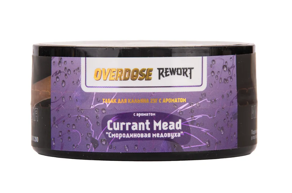 изображение товара Табак Overdose Currant Mead (Смородиновая медовуха) 25г