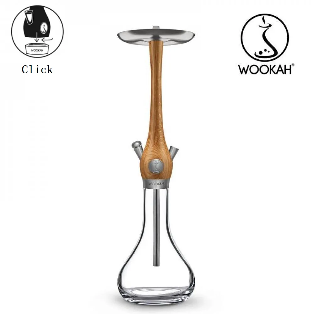 изображение товара Кальян Wookah OAK Smooth (Дуб) Click (Клик)