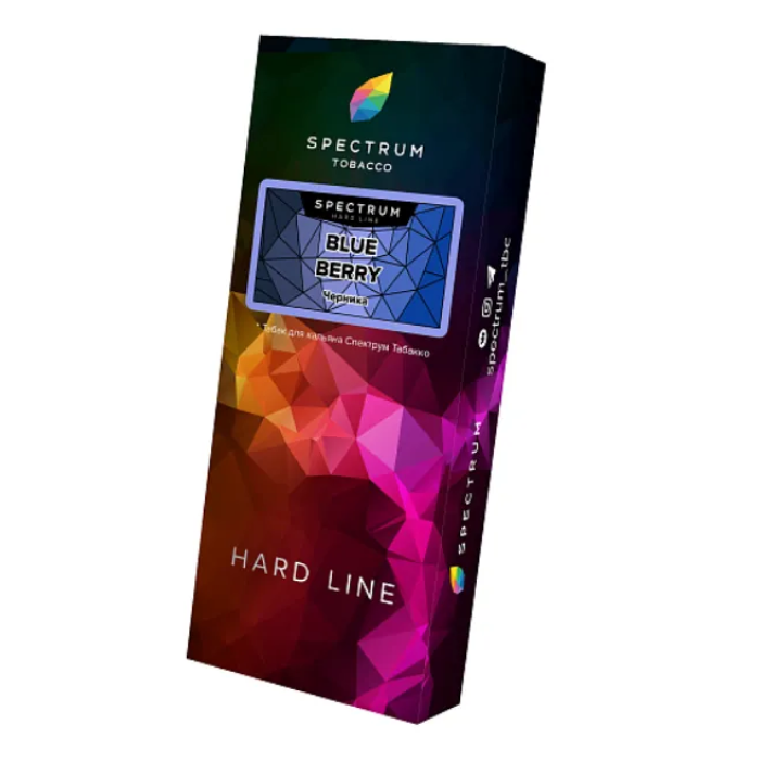 изображение товара Табак Spectrum Hard Line - Blue Berry (Черника) - 100 г