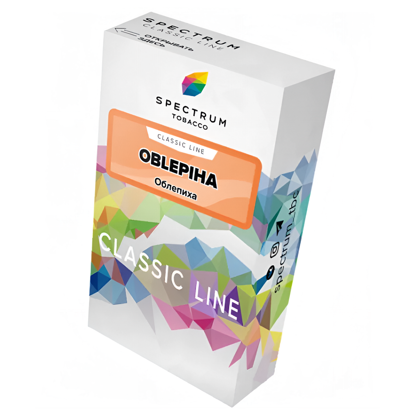 изображение товара Табак Spectrum Classic Line - Oblepiha (Облепиха) - 40 г