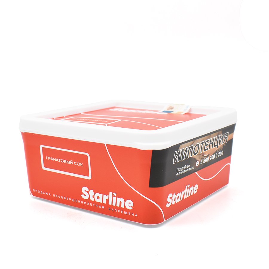 изображение товара Табак для кальяна Starline "Старлайн" (Гранатовый сок), 250 г