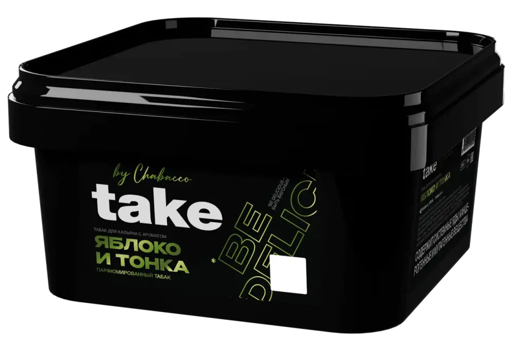 изображение товара Табак Take - Be Delicious (Яблоко и Тонка) 200 г