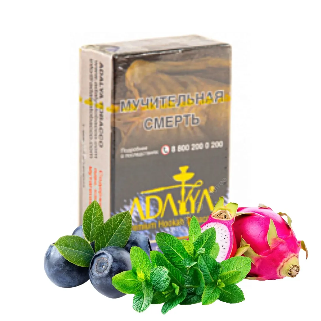 изображение товара Табак для кальяна Adalya Blue Dragon (Черника и питахайа), 20гр