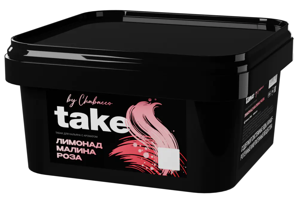 изображение товара Табак Take - Lemonade Raspberry-Rose (Лимонад Малина-Роза) 200г