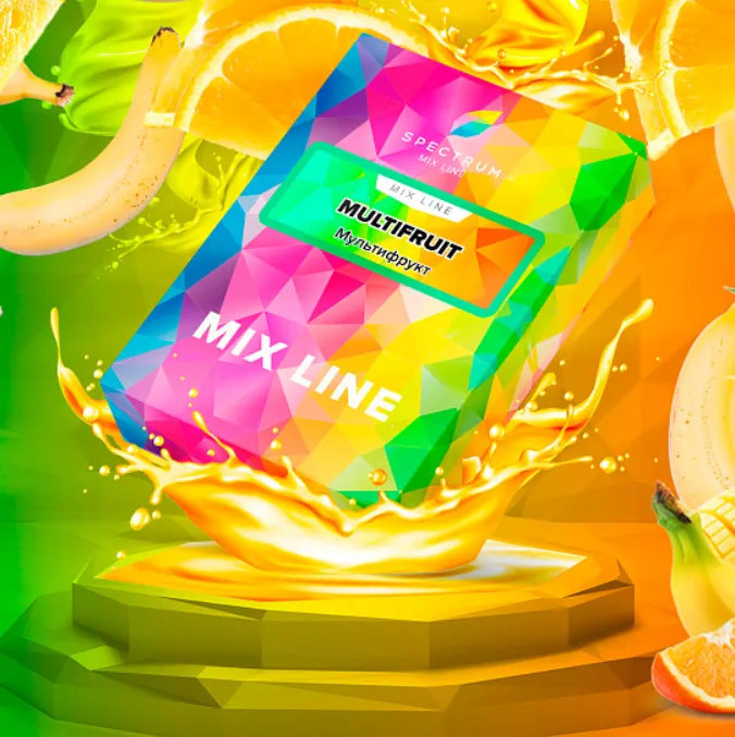 изображение товара Табак Spectrum Mix Line - Multifruit (Мультифрукт) - 40 г