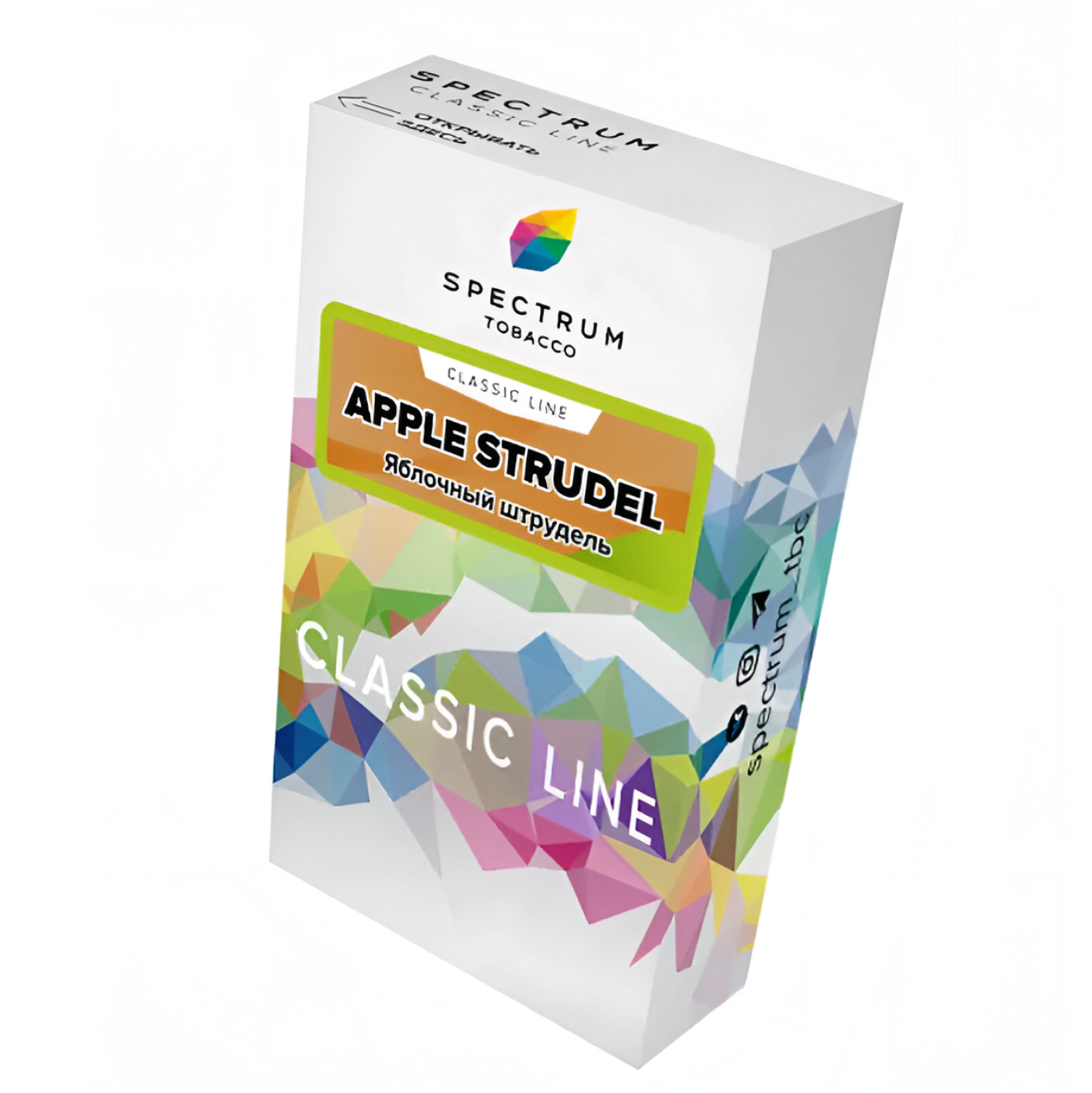 изображение товара Табак Spectrum Classic Line - Apple Strudel (Яблочный штрудель) - 40 г