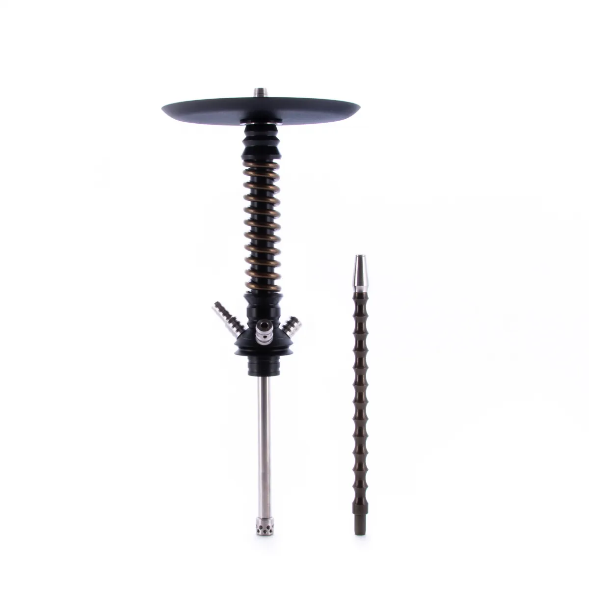изображение товара Кальян MAMAY CUSTOMS Coilovers MINI чёрно-бронзовый (без колбы)