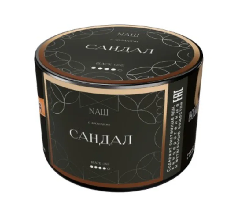 изображение товара Табак NAШ (НАШ) Black Сандал 40г