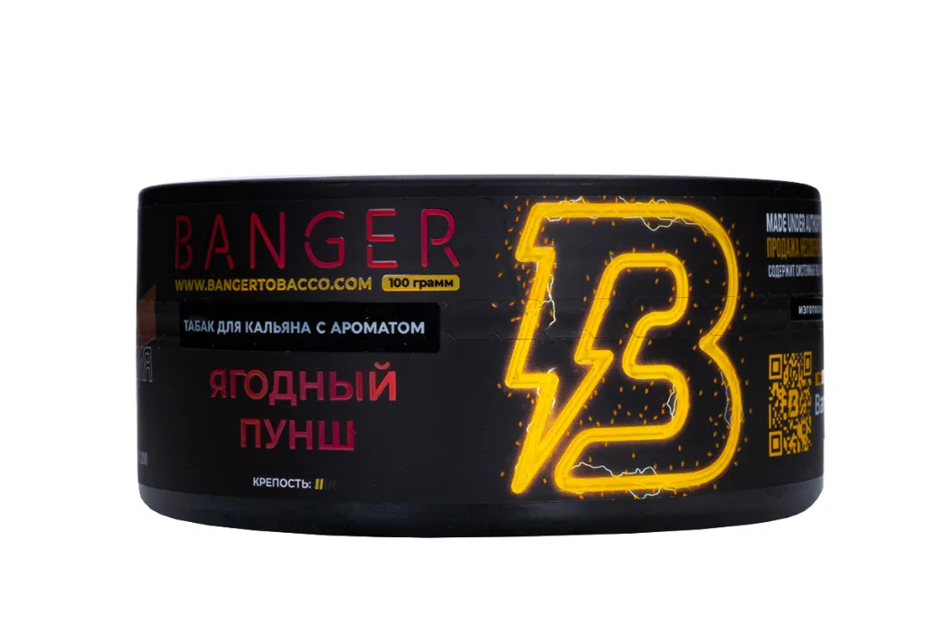 изображение товара Табак Banger Wildberry crush (Ягодный пунш) 100г