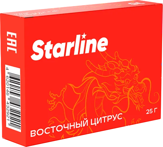 изображение товара Табак для кальяна Starline "Старлайн" (Восточный цитрус), 25 г