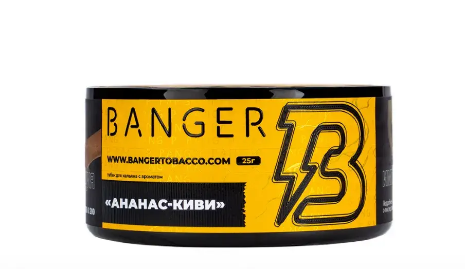 изображение товара Табак Banger Pineapple Kiwi (Ананас, киви) 25г