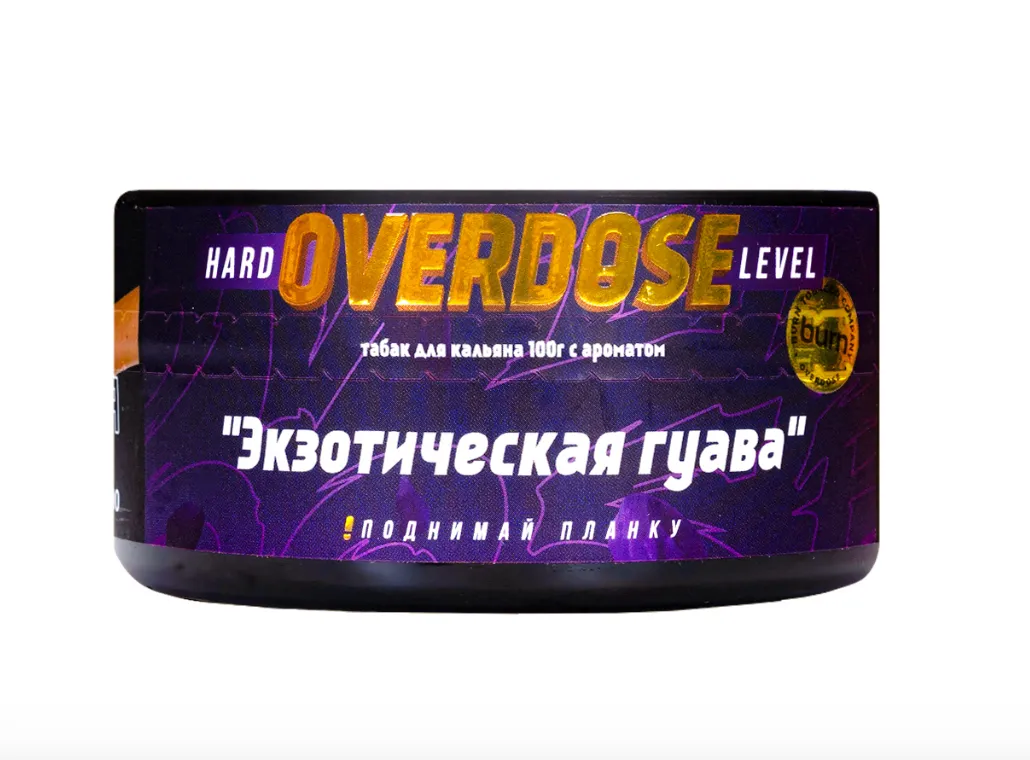 изображение товара Табак Overdose Guajava (Экзотическая гуава) 100г
