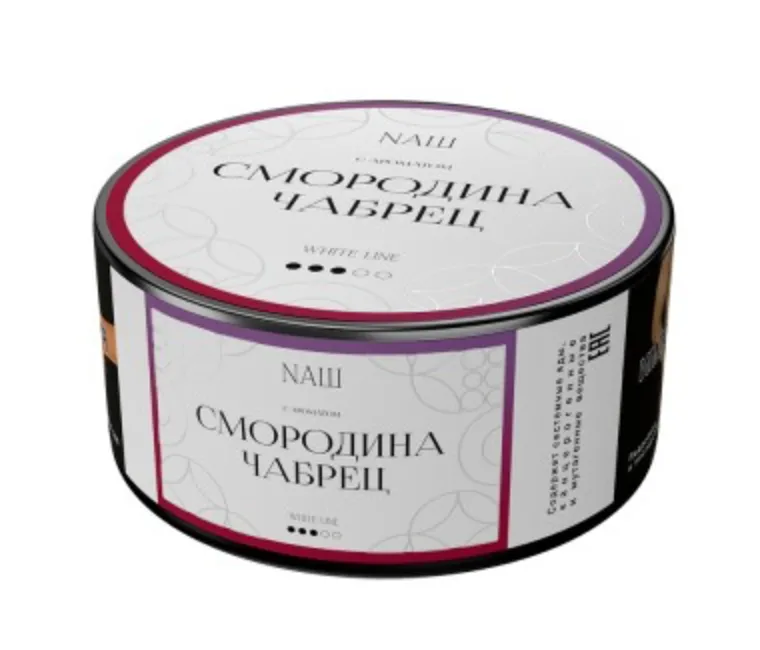 изображение товара Табак NAШ (НАШ) White Смородина Чабрец 100г