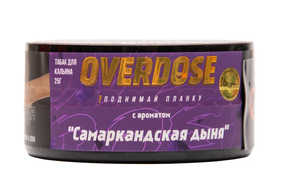 изображение товара Табак Overdose Samarkand Melon (Самаркандская дыня) 25г
