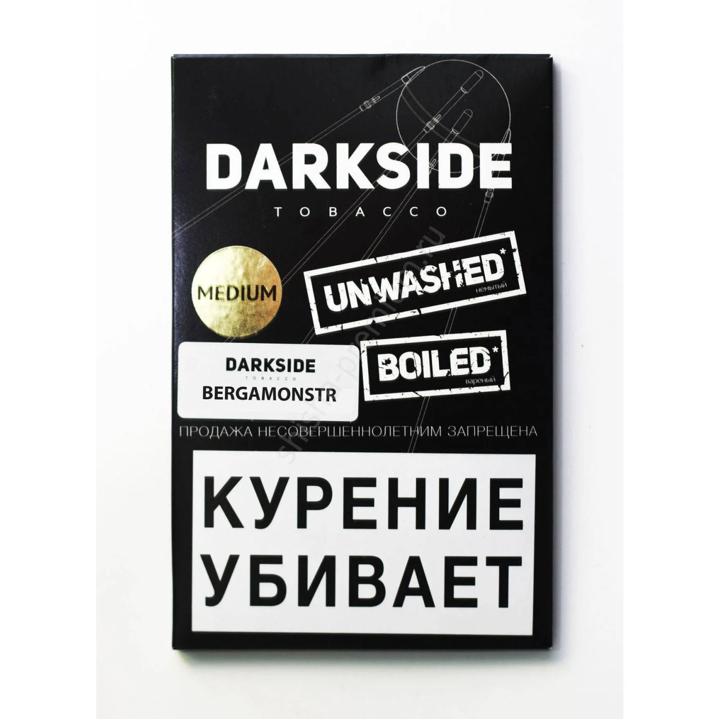 изображение товара Табак Darkside 100 гр, вкус BERGAMONSTR (Бергамонстр)