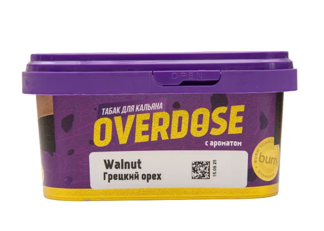 изображение товара Табак Overdose Walnut (Грецкий орех) 200г