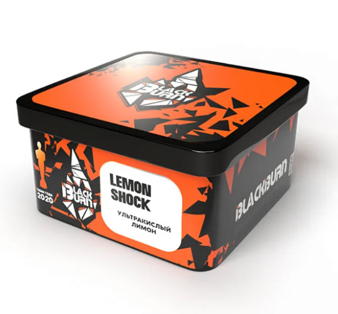 изображение товара Табак Black Burn - Lemon Shock (Ультракислый лимон) - 200г