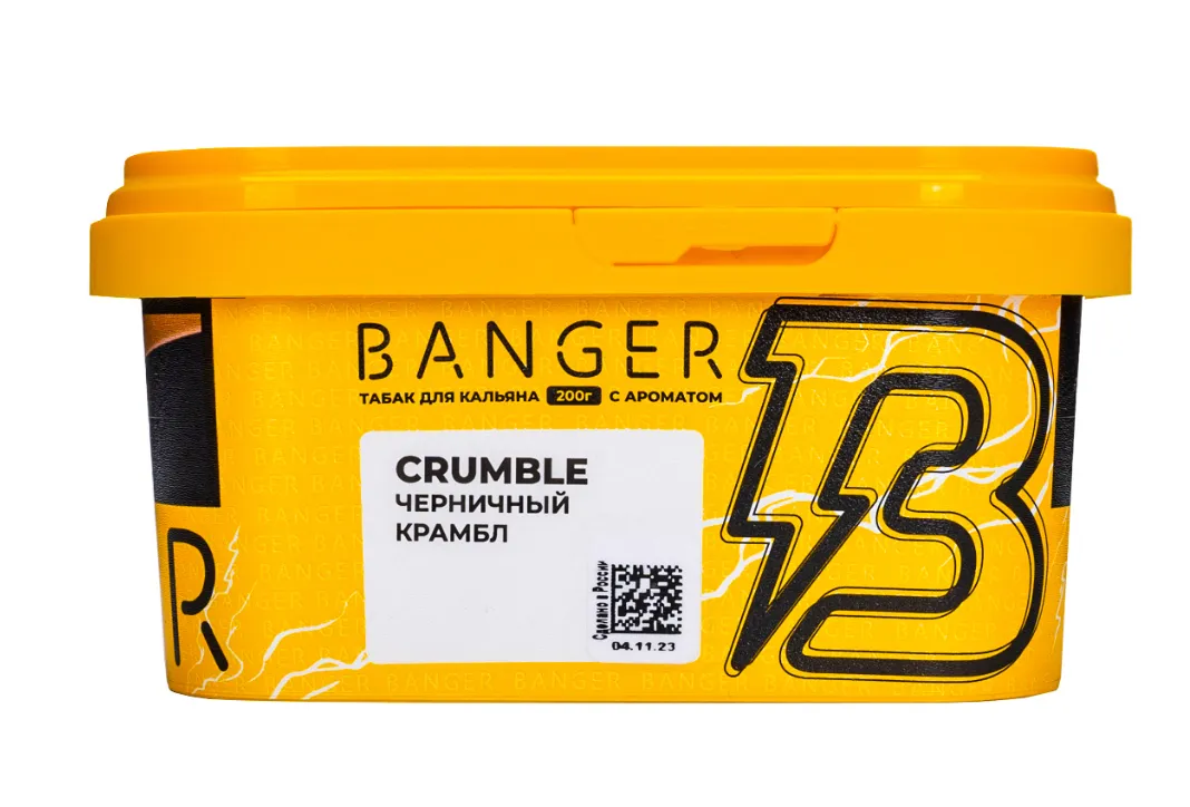 изображение товара Табак Banger Crumble (Черничный крамбл) 200г