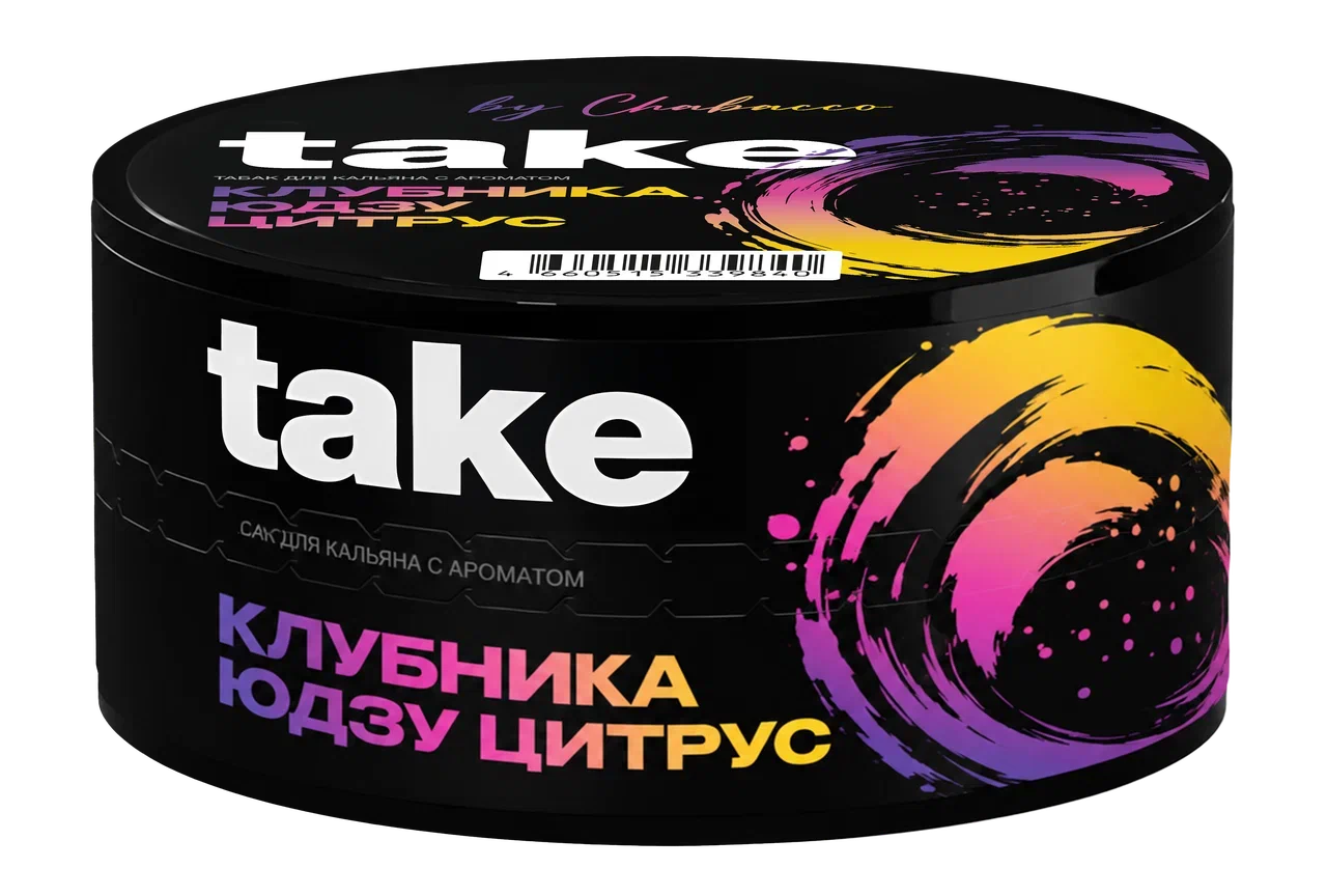 изображение товара Табак Take - Strawberry Yuzu Citrus (Клубника Юдзу Цитрус) 25г