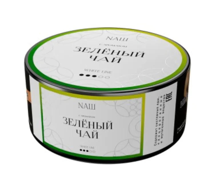 изображение товара Табак NAШ (НАШ) White Зеленый Чай 100г