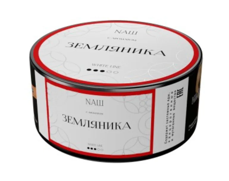 изображение товара Табак NAШ (НАШ) White Земляника 100г