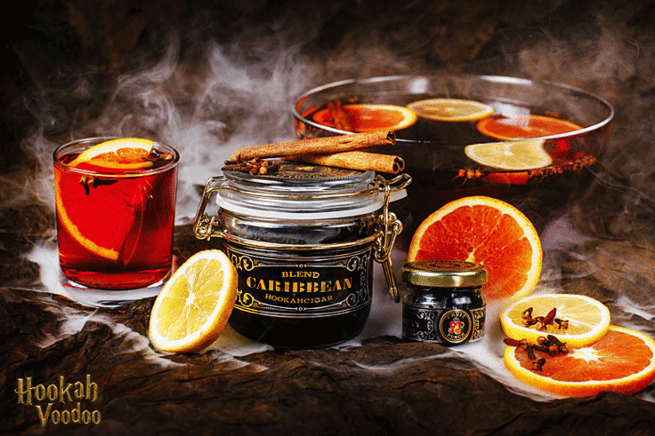 изображение товара Табак WTO Caribbean Blend - Фруктовый пунш 250г