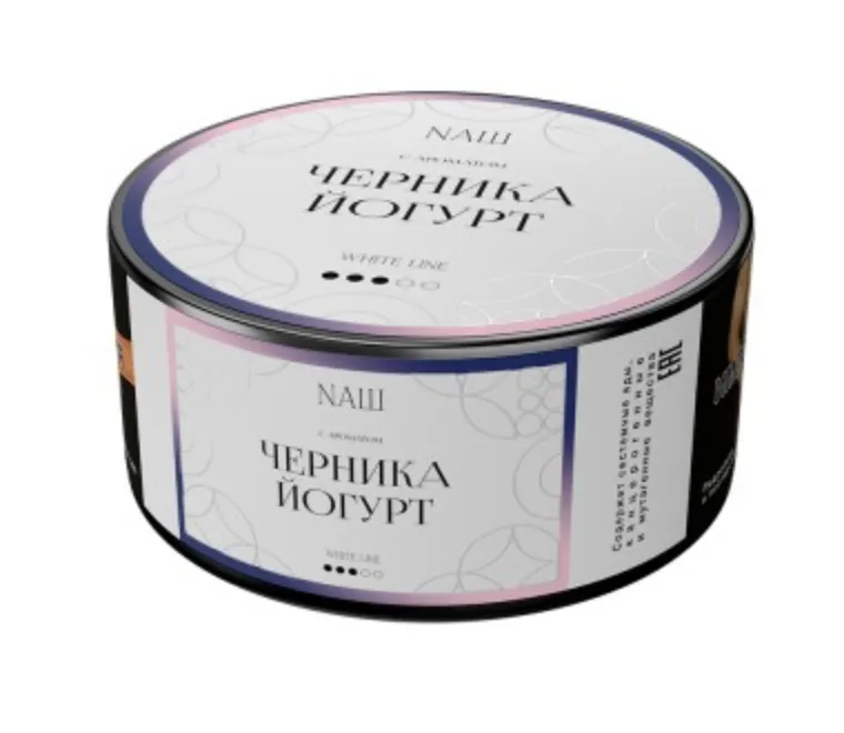 изображение товара Табак NAШ (НАШ) White Черника Йогурт 100г