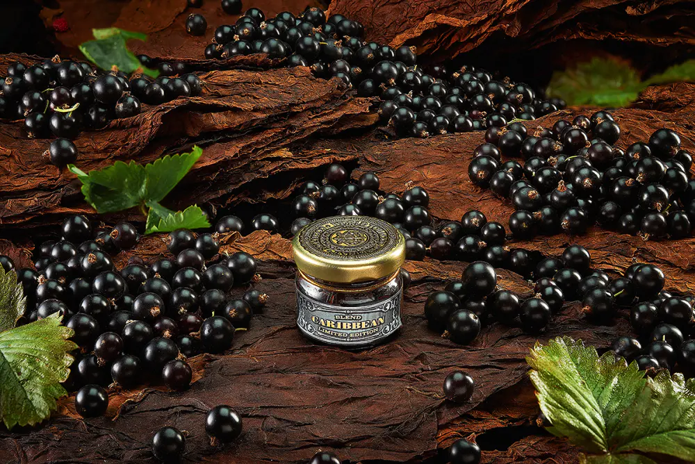 изображение товара Табак WTO Caribbean Blend - Черная смородина 20г